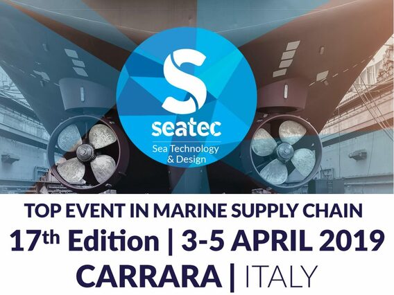 SEATEC CarraraFiere, 3-5 april 2019